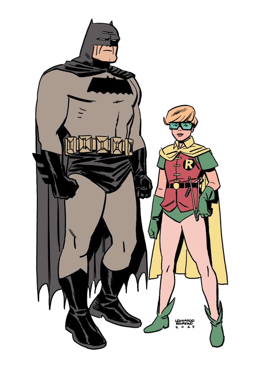 848x1200 Leonardo Romero On Twitter The Dynamic Duo - Batman And Robin Sketch