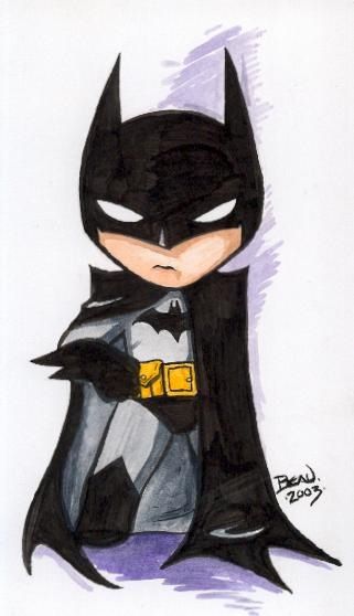 321x558 Cute Batman Drawing =) Art Ideas Batman, Chibi And - Batman Cartoon Sketch