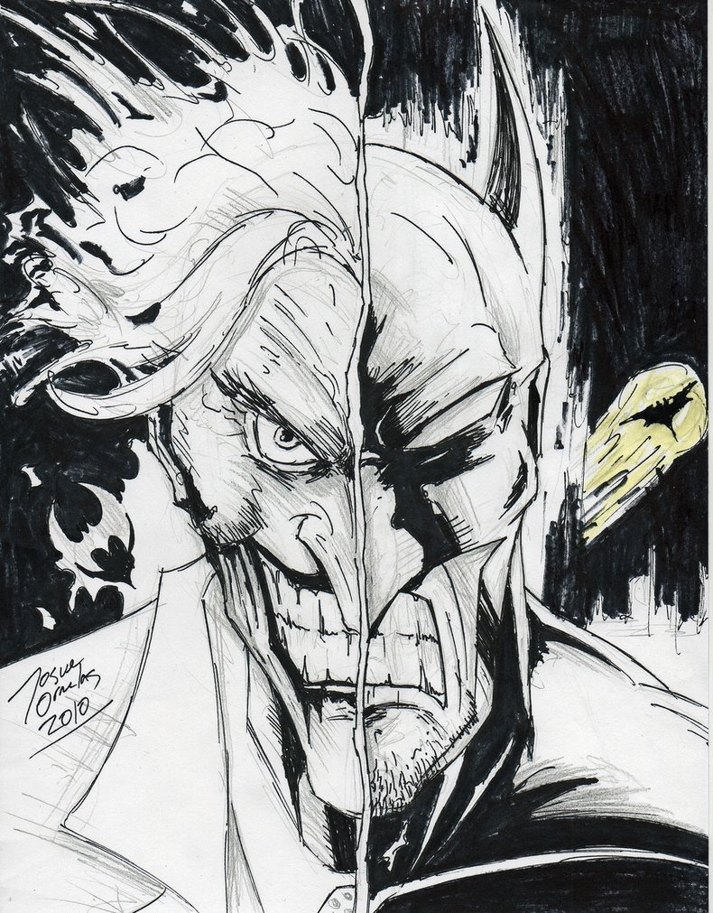 790x1011 Batman Joker - Batman Joker Sketch