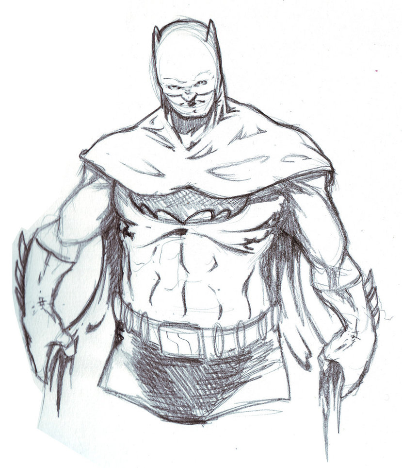 829x963 Batman Pencil Sketch Batman Pencil Sketch 15 Minmdmackay On - Batman Pencil Sketch