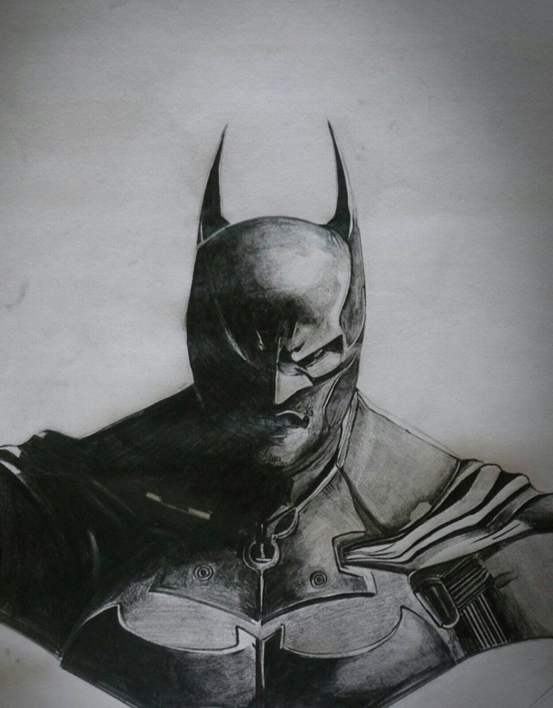 Batman Pencil Sketch at PaintingValley.com | Explore collection of ...