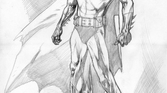 570x320 Batman Pencil Sketches Batman Pencil Sketch By Hopeslast On - Batman Pencil Sketch