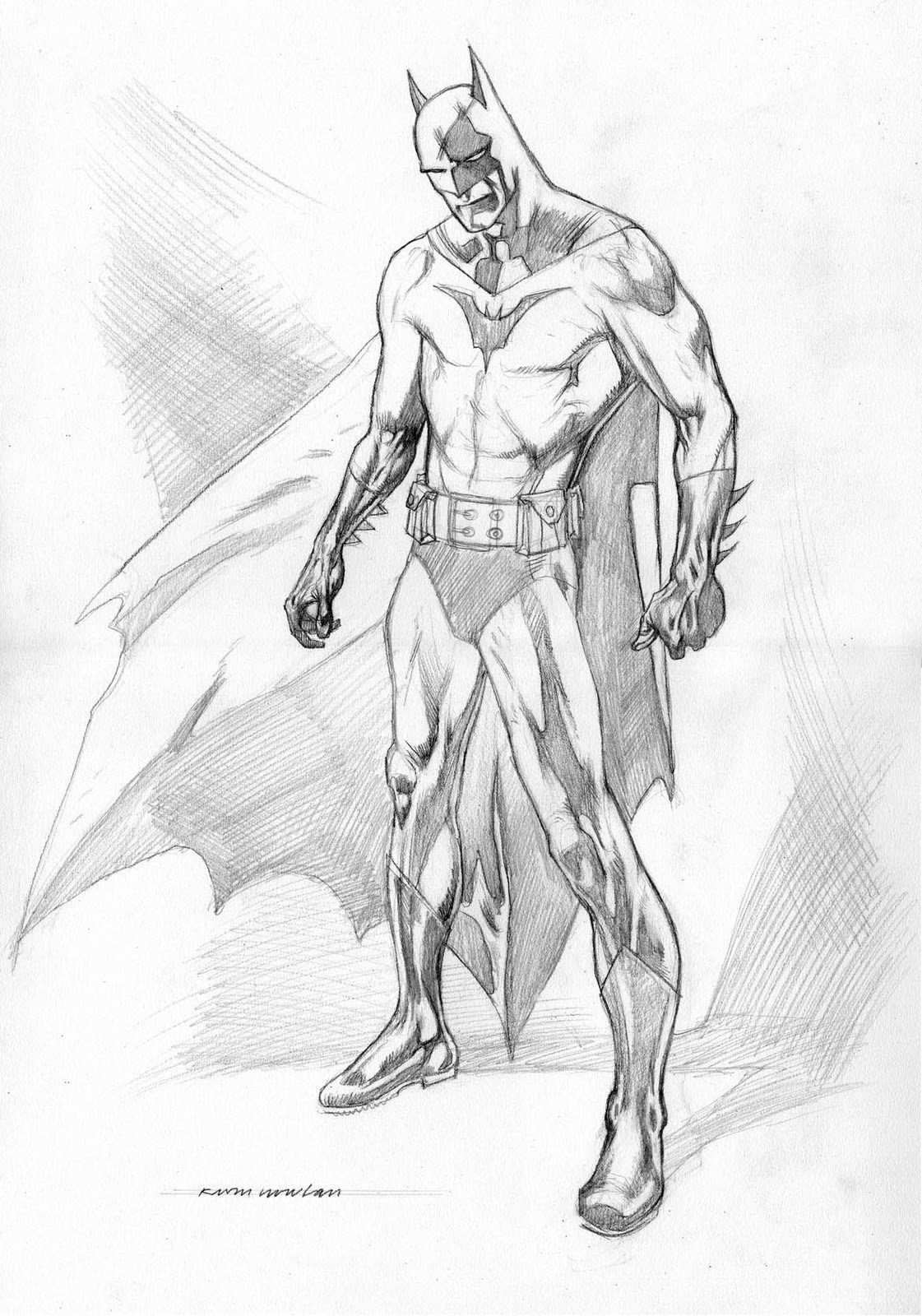 1121x1600 Easy Batman Pencil Drawings Easy Pencil Drawings Batman Batman - Batman Pencil Sketch