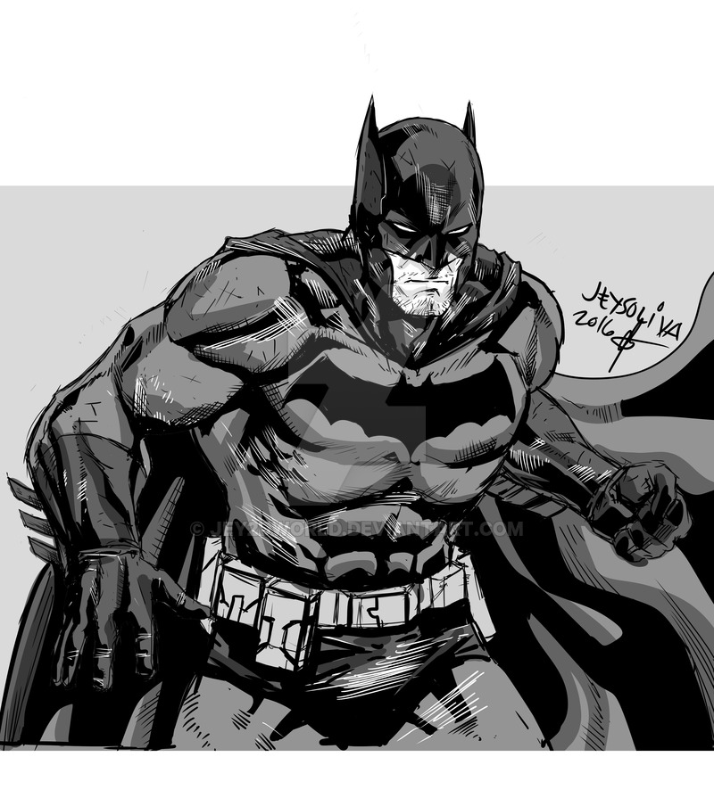 800x886 Batman Sketch By Jey2dworld - Batman Sketch