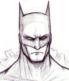 236x279 Very Cool Drawing Of Batman!!!!! Star Wars...batman...and My - Batman Sketch