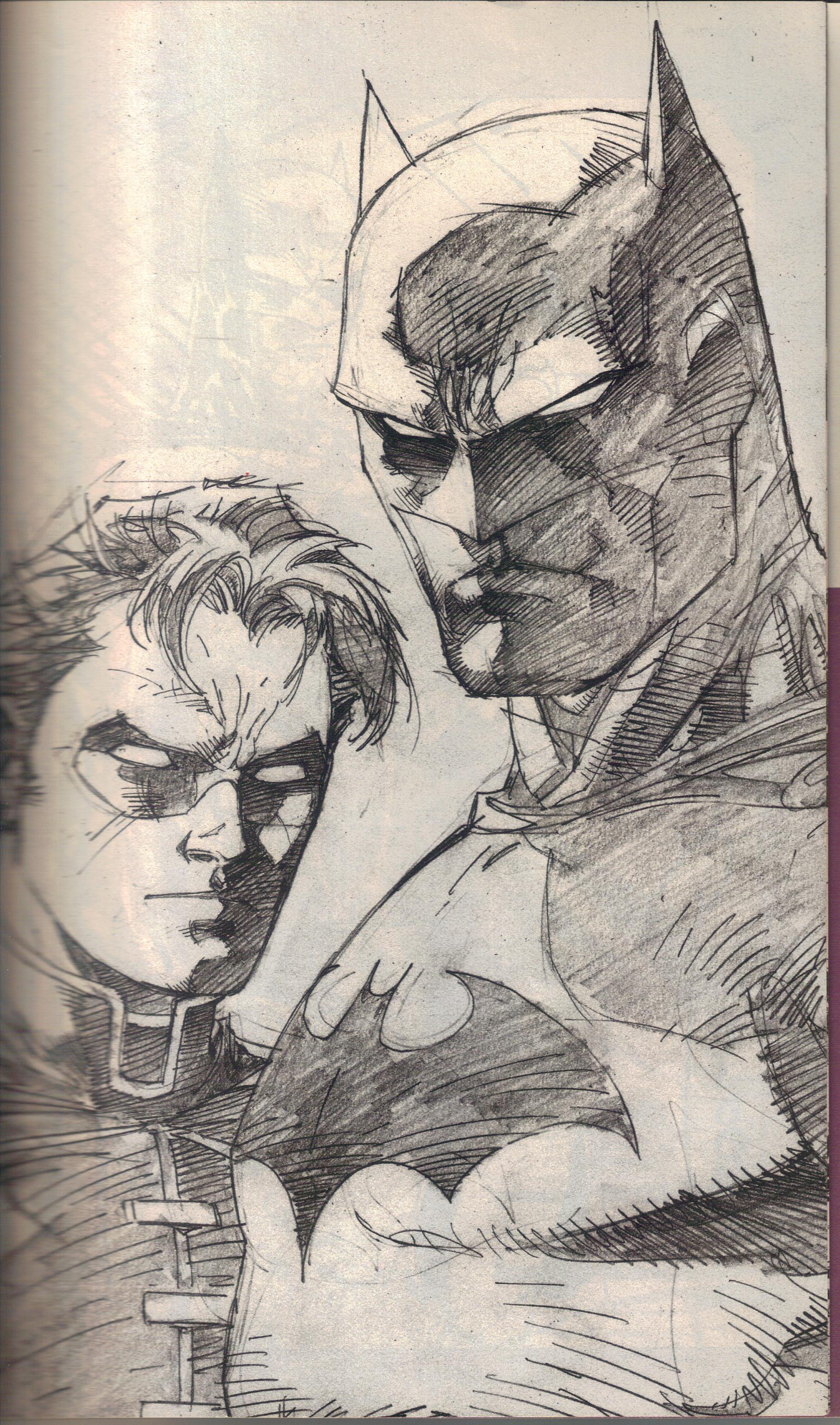1813x3071 Best Batman And Robin Sketch - Batman Sketch Art