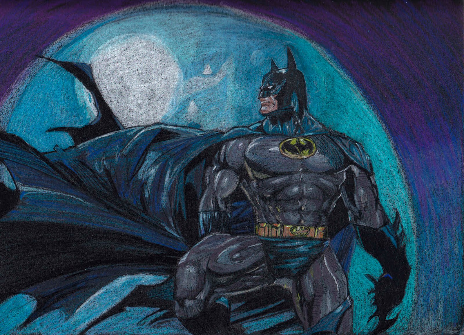 1600x1153 Chris Sketch Art Batman - Batman Sketch Art