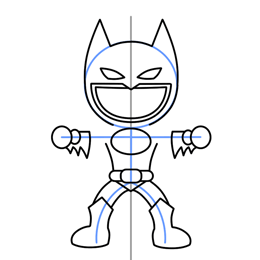260x260 How To Draw Batman - Batman Sketch Easy