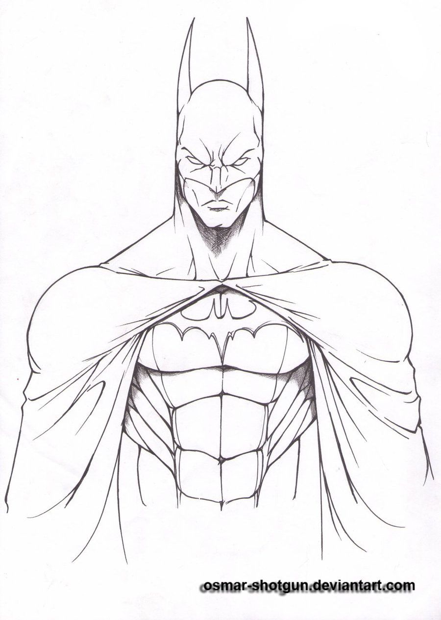 Batman Sketch Easy at Explore collection of Batman