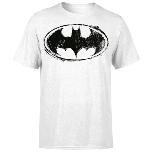 600x600 Dc Comics Batman Sketch Logo T Shirt - Batman Sketch Logo