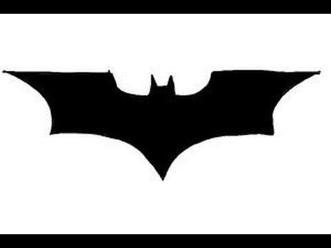 480x360 How To Draw Batman Logo - Batman Sketch Logo