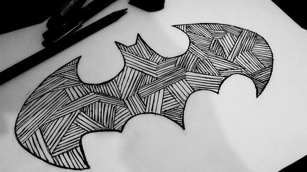 610x343 And, Batman, Black, Doodle, Drawing, Logo, Mine, Sketch, White - Batman Sketch Logo
