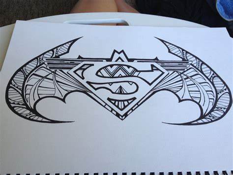 474x355 Batman Superman Symbol Outline. Superman Logo Template Hasshe - Batman Symbol Sketch