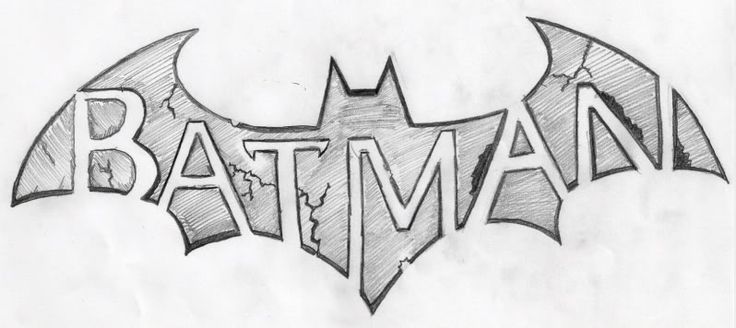 736x328 Tattoo Sketches And Drawings Art Draw, Art And - Batman Symbol Sketch