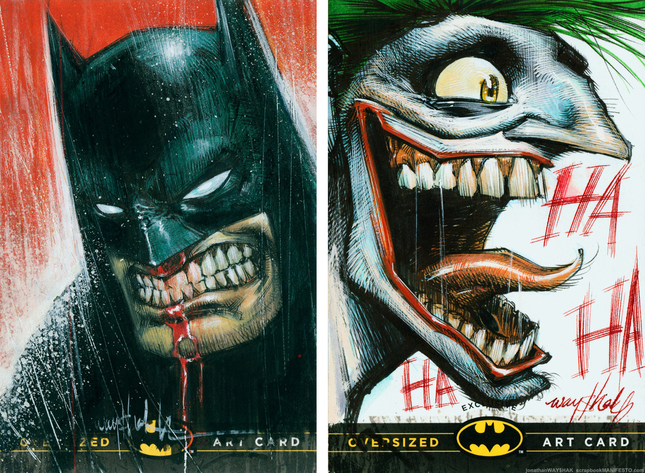 1280x938 Batman Vs Joker - Batman Vs Joker Sketch