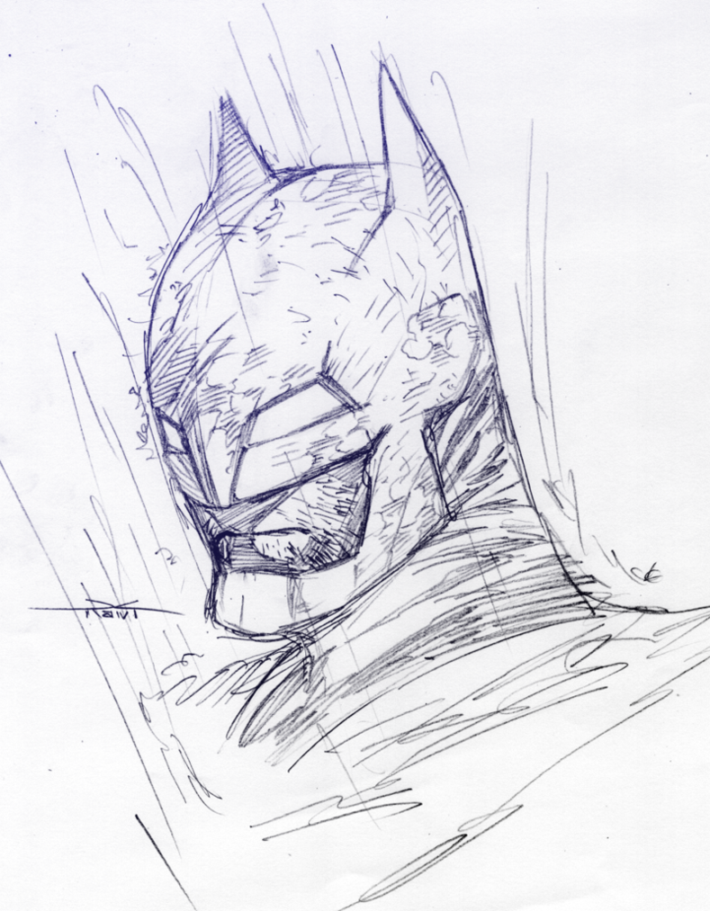 789x1013 Batman V Superman - Batman Vs Superman Sketch