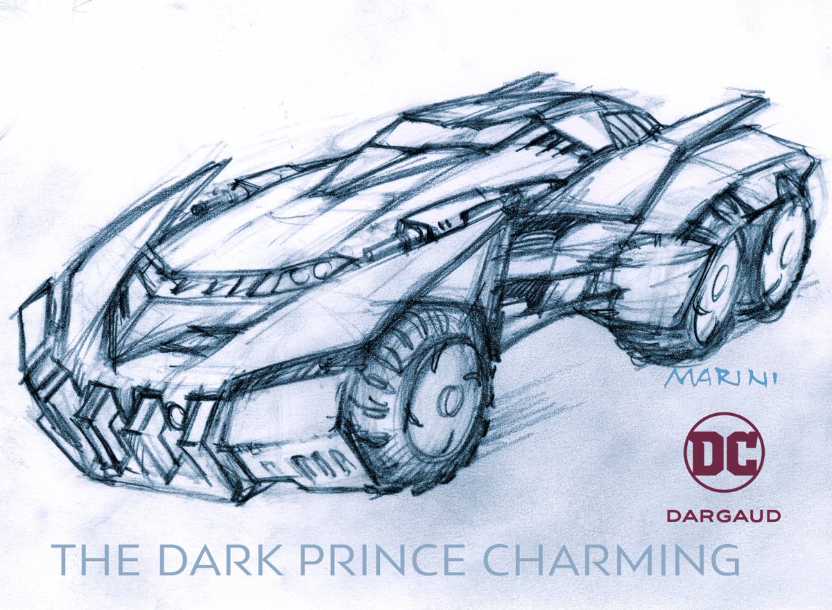 1200x880 Enrico Marini On Twitter Batmobile Concept The Dark Prince - Batmobile Sketch