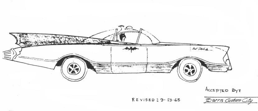830x360 Design Sketch 65 - Batmobile Sketch