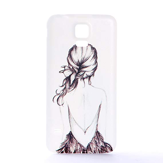 569x569 Superguard Samsung Galaxy S5 Battery Cover, Sketch - Battery Sketch