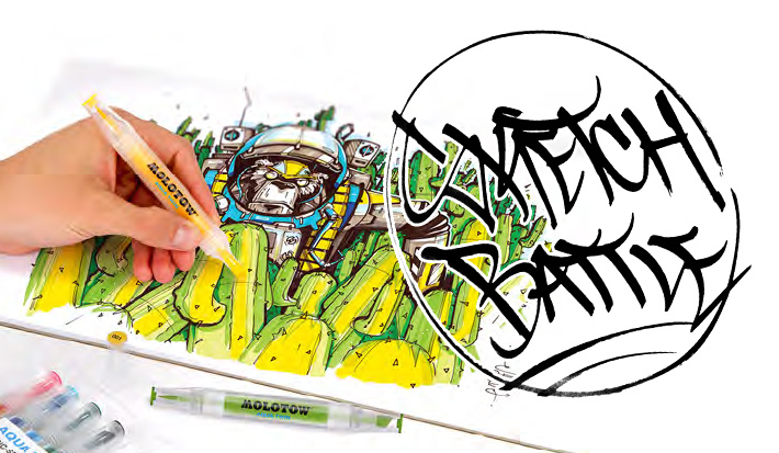 710x413 Official Sketch Battle! Bombing Science - Battle Sketch