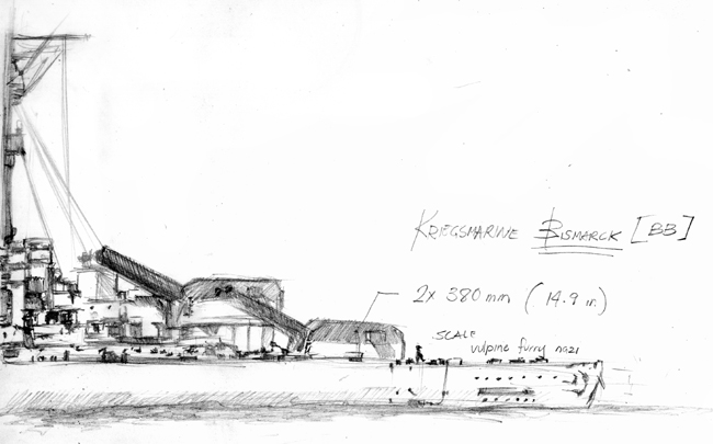 650x405 Battleship Sketches 1 By Doctor - Battleship Sketch