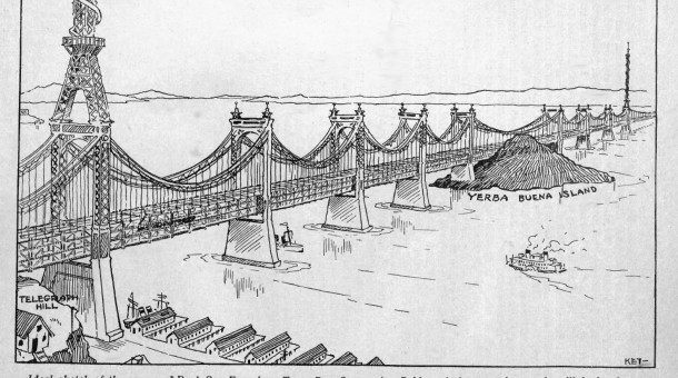 610x340 San Francisco Magazine Modern Luxury The Bay Bridge Demolition - Bay Bridge Sketch