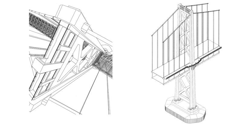 820x410 Murakaminelson Bay Bridge Recordation Project - Bay Bridge Sketch