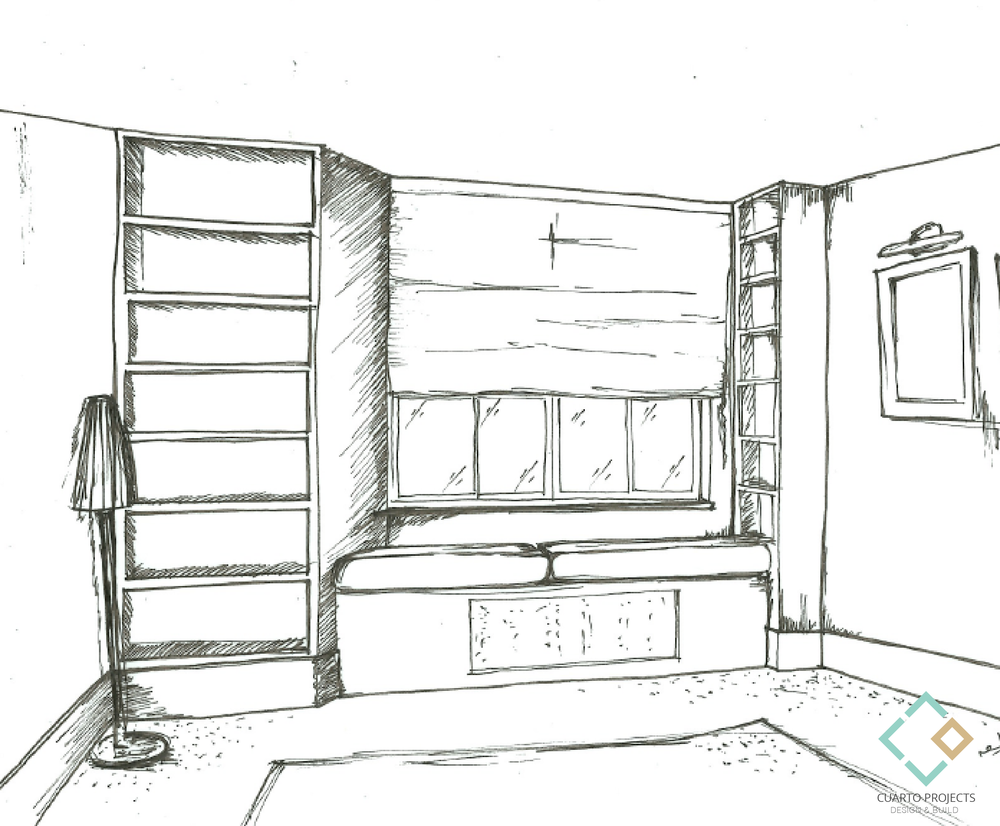 1000x826 Cuarto Projects - Bay Window Sketch