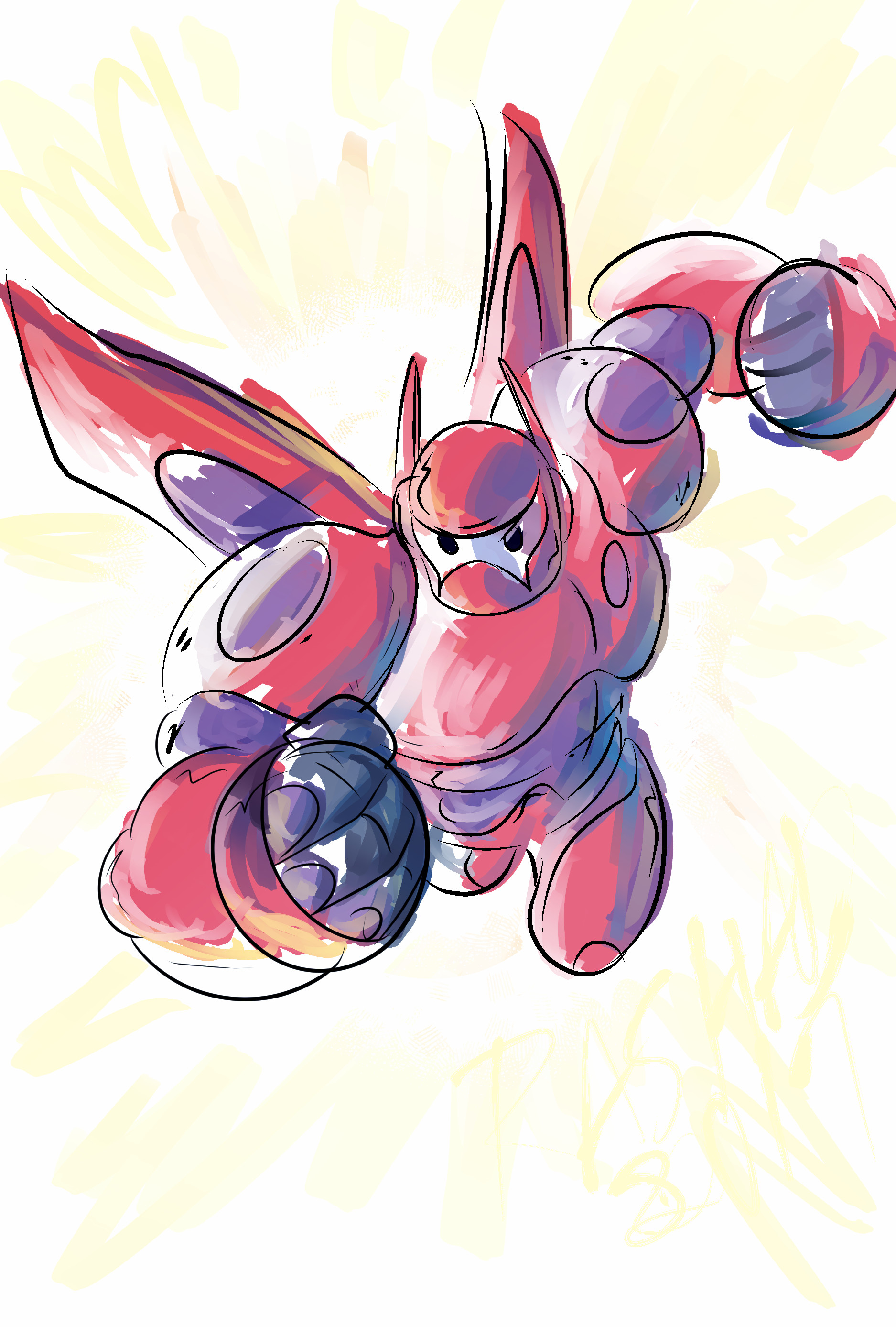 1875x2775 Rashad Doucet - Baymax Sketch