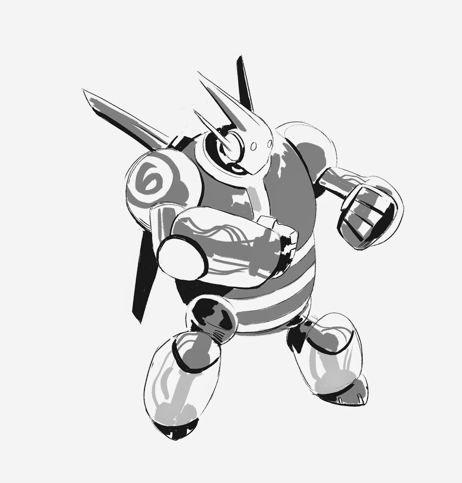 1529x1600 The Art Of Kevin Nelson Some Really Early Baymax Sketches From - Baymax Sketch