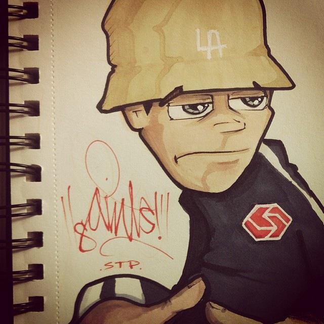 640x640 Saints On Twitter - Bboy Sketch