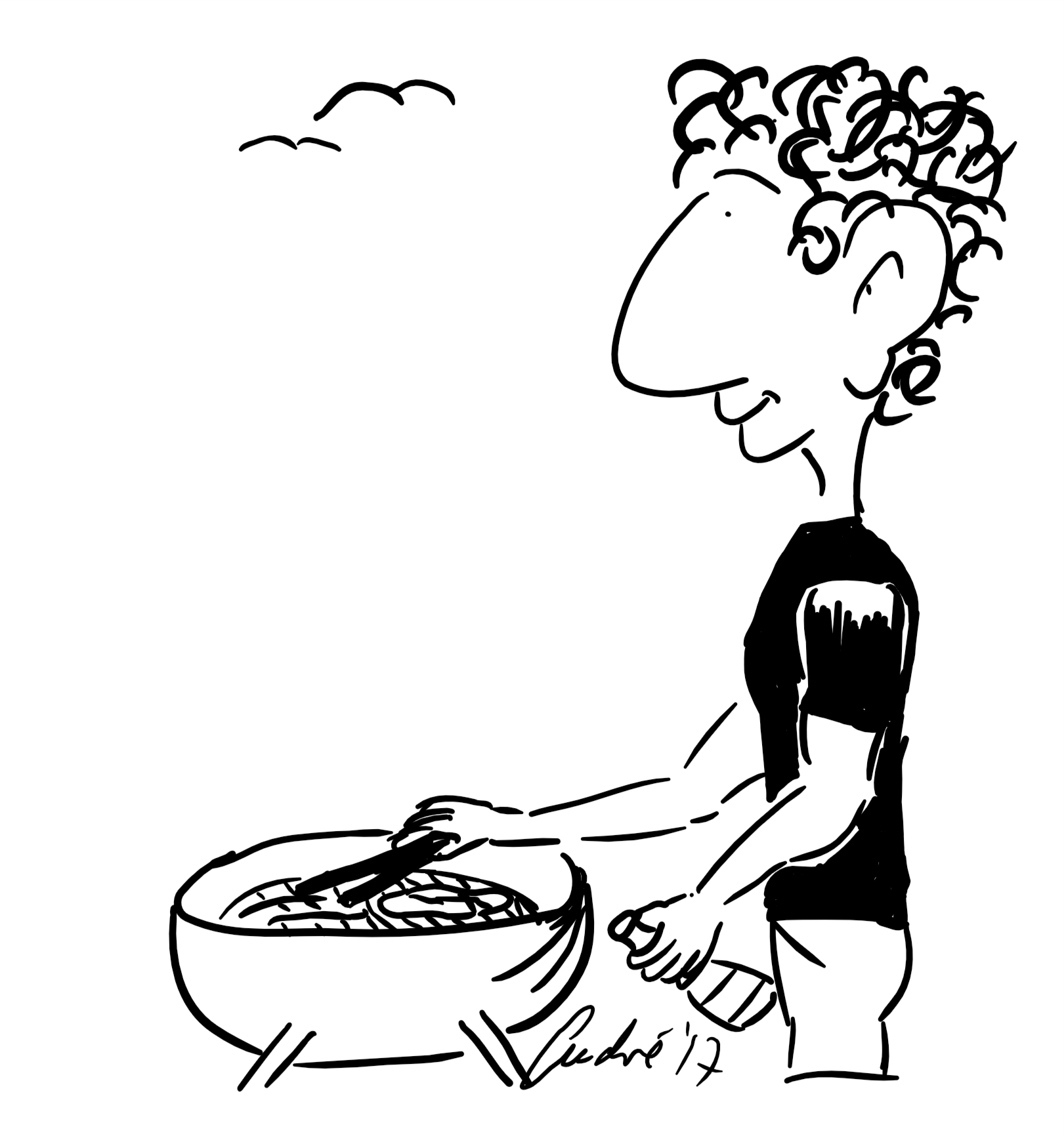 1621x1735 Bbq - Bbq Sketch