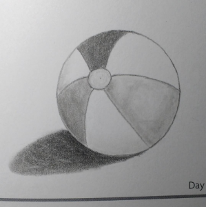 299x300 Day 171 - Beach Ball Sketch