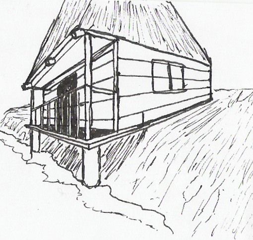 510x485 Beach House By Silverrs - Beach House Sketch