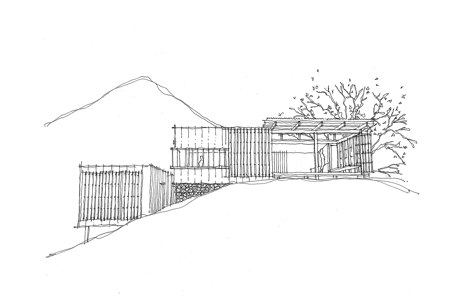 1539x1000 Gallery Of Castle Rock Beach House Herbst Architects - Beach House Sketch