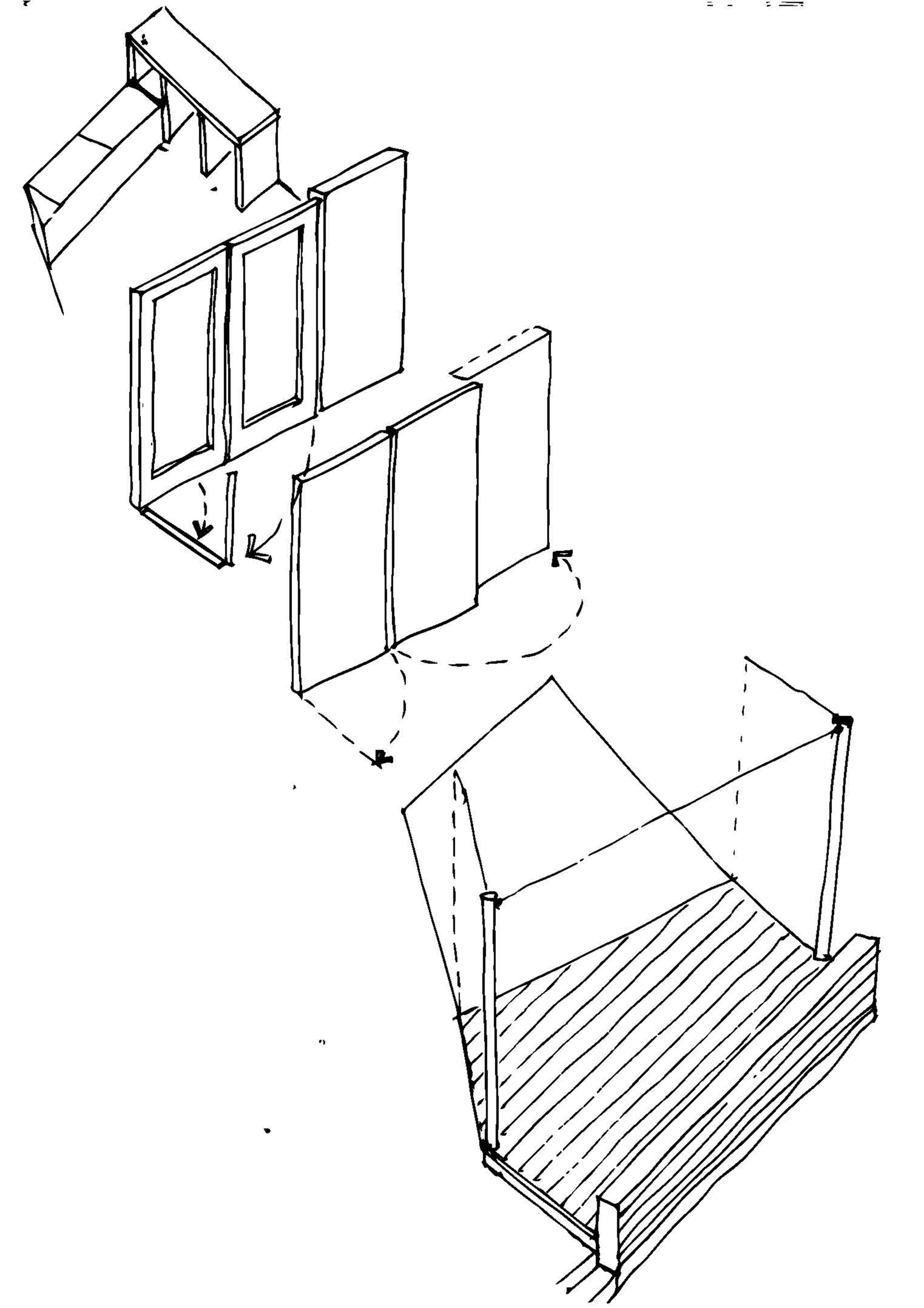 2000x2831 Gallery Of New Beach Huts Pedder Amp Scampton - Beach Hut Sketch
