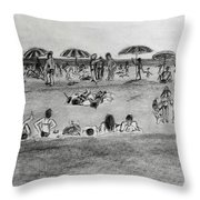 180x180 Sketch Of Beach Scene - Beach Scene Sketch