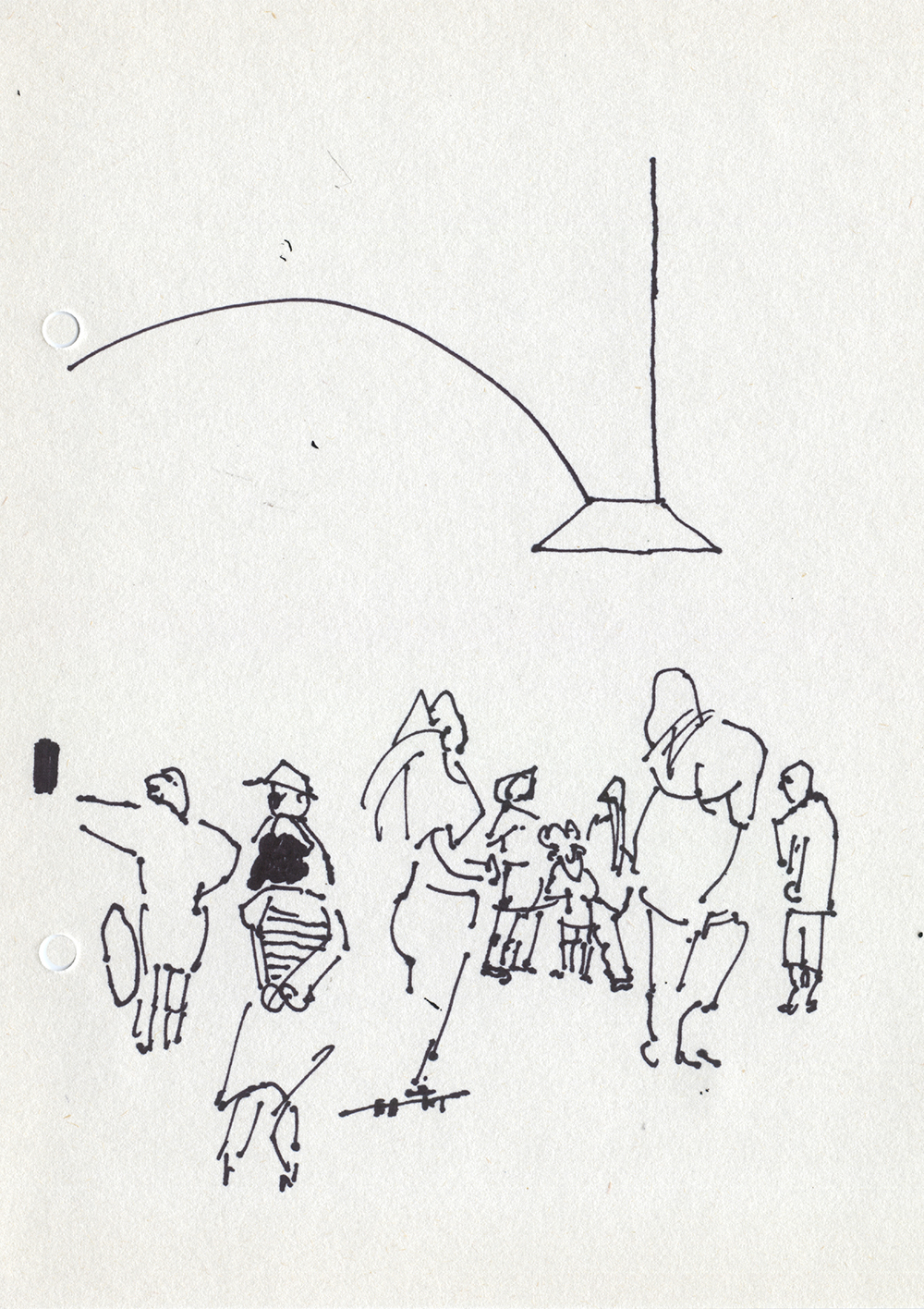 1000x1416 Venice Beach Sketch 2 - Beach Sketch Images