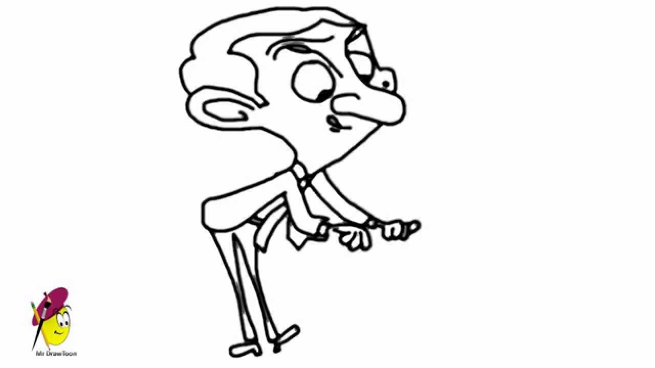 1280x720 Mr Bean - Bean Sketch