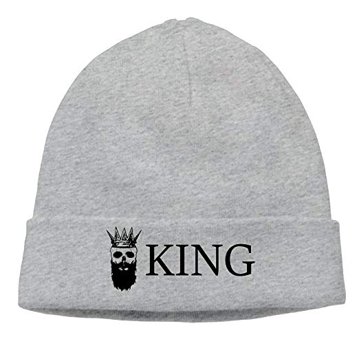 522x522 Ohmycolor Outdoor Sketch Skull King Mens Knit Beanies - Beanie Sketch