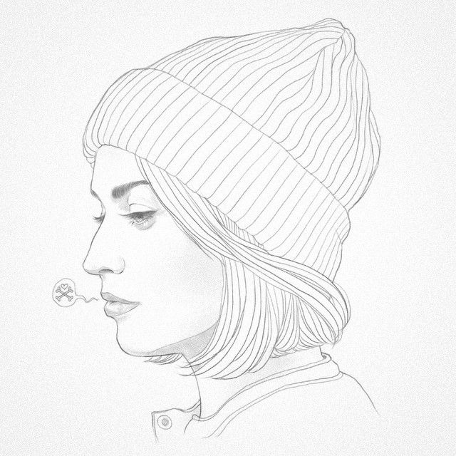 640x640 Instagram Media By Zukellogs - Beanie Sketch