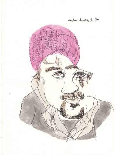 375x511 Beanie Drawing By Bryony Hazel Hobbs Saatchi Art - Beanie Sketch