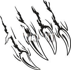 236x233 Mark Clipart Bear Claw ~ Frames ~ Illustrations ~ Hd Images - Bear Paw Sketch