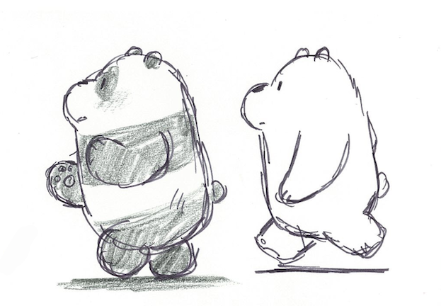 623x432 Image - Bear Sketch Tumblr
