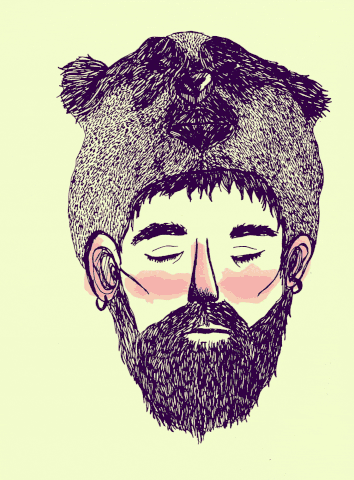 354x480 Artists On Tumblr Gif On Gifer - Bear Sketch Tumblr