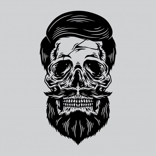 626x626 Beard Vectors, Photos And Psd Files Free Download - Beard Sketch