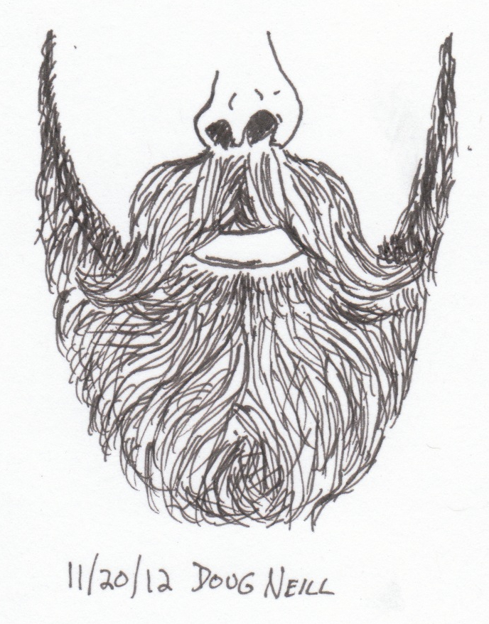 688x878 Beards, Lots Of Beards The Graphic Recorder - Beard Sketch