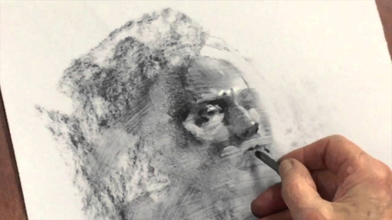 1280x720 Preview Drawing - Beard Sketch