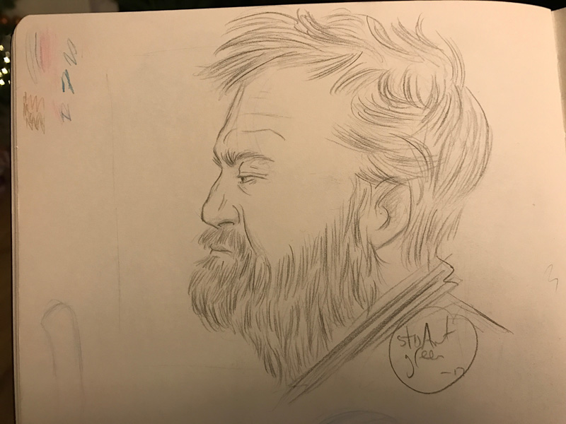 800x600 Pen Amp Ink Archives - Beard Sketch