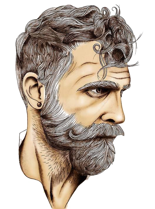 Beard Sketch At Explore Collection Of Beard Sketch 